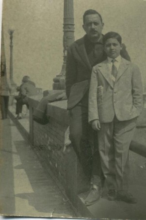 Giovanni and his father Francesco Mancini